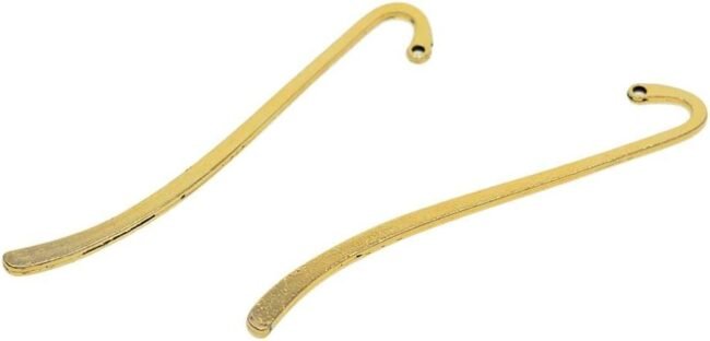20pcs Metal Bookmarks Beading Vintage Bookmark, Retro Bookmarks with Hook for Adults, Kids, Teacher Student Reading and Enthusiasts Gifts - Image 2