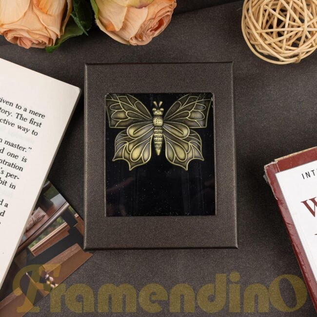 Vintage Book Clips Butterfly Retro Metal Bookmarks Bronze Page Clip for Reading Lovers Writers - Image 2